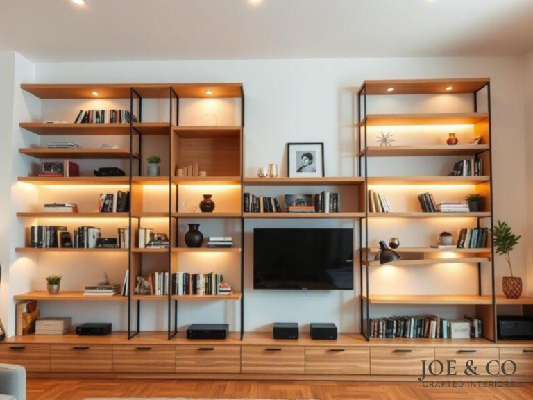 custom shelving - TV house