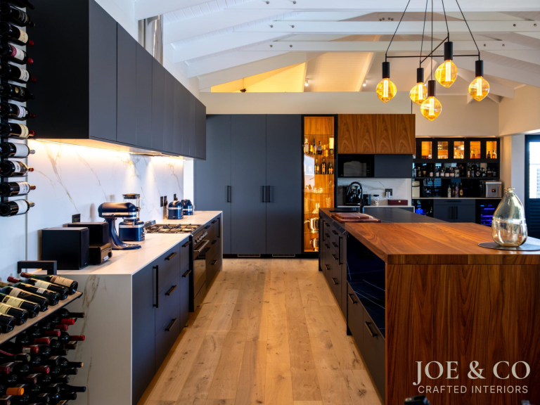 dark toned bedpoke kitchen